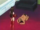 Hentai gets whipped and slamfucked