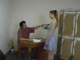 Doctors Office Spanking & Totally Naked Exam xLx