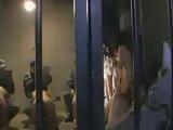 Bizarre BDSM Japanese human farm group blowjob exam