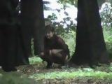 Mom Pissing Outdoor
