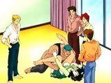 Housewife hentai  gangbanged by bandits