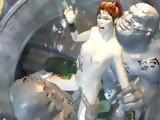 3D Hentai Gangbanged Hard By Monsters
