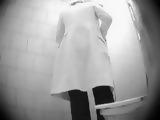 Young Mom Peeing In Public Toilet