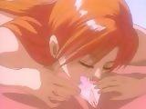 Redhead hentai lesbian fingering and licking wetpussy