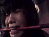 Painful Spanking For Young Asian Woman