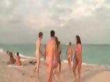 Nude Beach Body Shots & Hotel Orgy