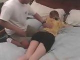 Harry spanking his new girlfriend