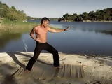 Preparing For Hard Anal On The Coast With Beautiful Asian Woman