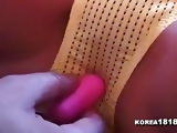 horny korean milf playing with toys