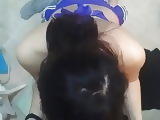 Asian girl give Blowjob