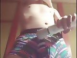 Japanese Gay Twink Vibrator pleasure