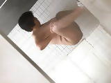 mature asian pissing in public shower
