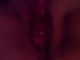 Korean wife plays with a toy.