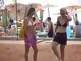 Local lady topless