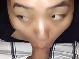 Shy Asian Bitch Sucking Strangers Dick