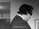 Ebony Girl Seduces One-eyed Old Man (1960s Vintage)