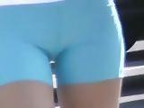 Candid skinny asses