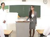 Teacher Ren Azumi gives Anal Lesson-by PACKMANS