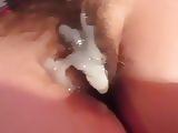 HAIRY PUSSY CUMSHOT-3 by Hairlover