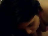 Desi couple honeymoon blowjob