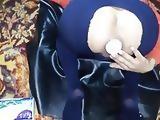 My slave play anal by Dildo
