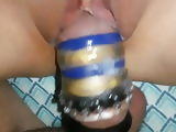 cock sleeve fucking. vietnam pussy cumming