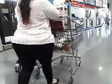 Thick ass BBW shopping 