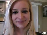 Innocent blonde schoolgirl gets fucked and facialized