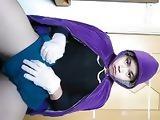 Young sissy boy enjoy wearing skirt